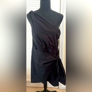 Lillusory One Shoulder Black Dress~Size XL